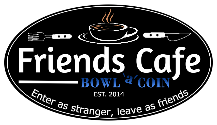 Friends cafe logo black